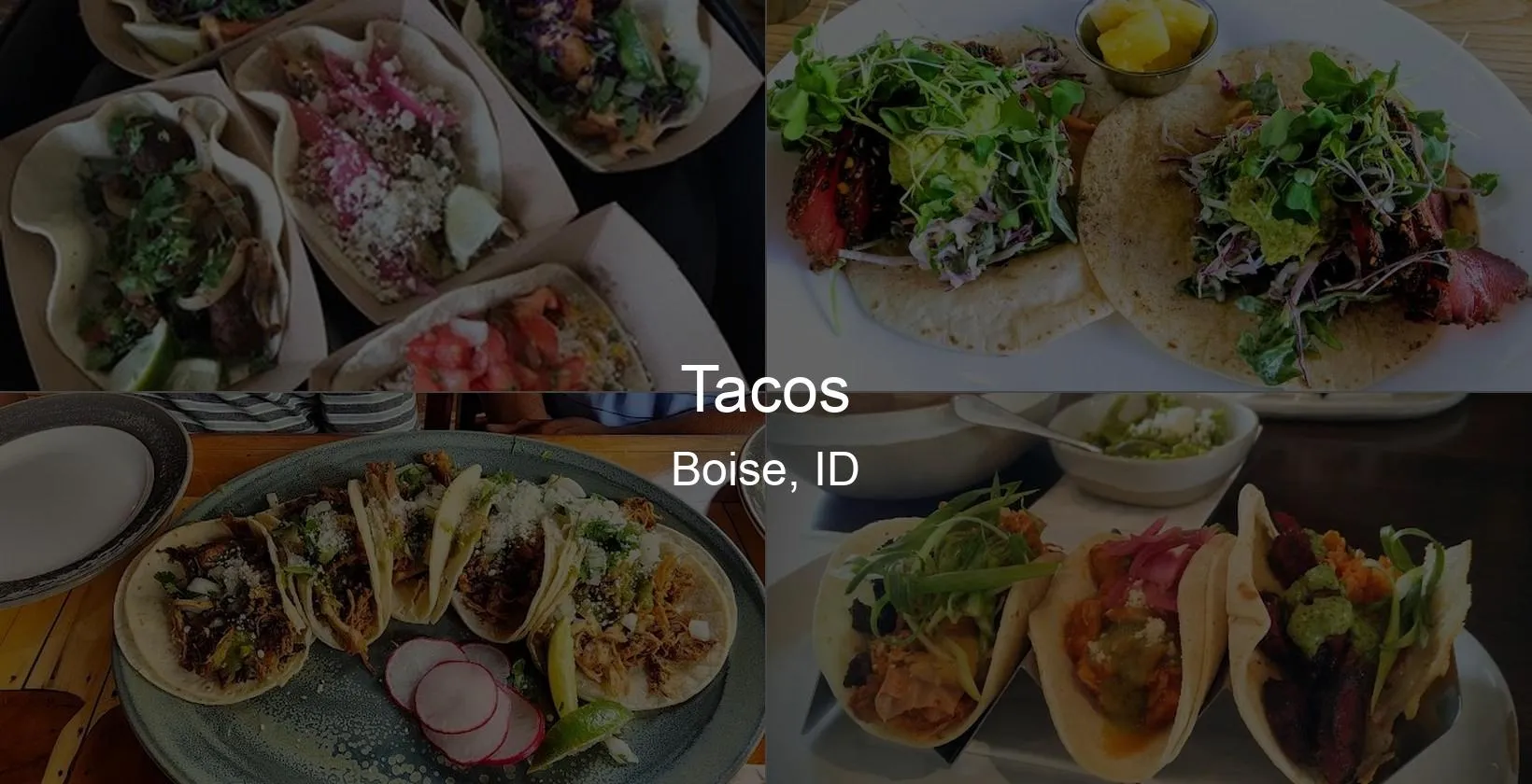 Tacos in Boise, ID Photo