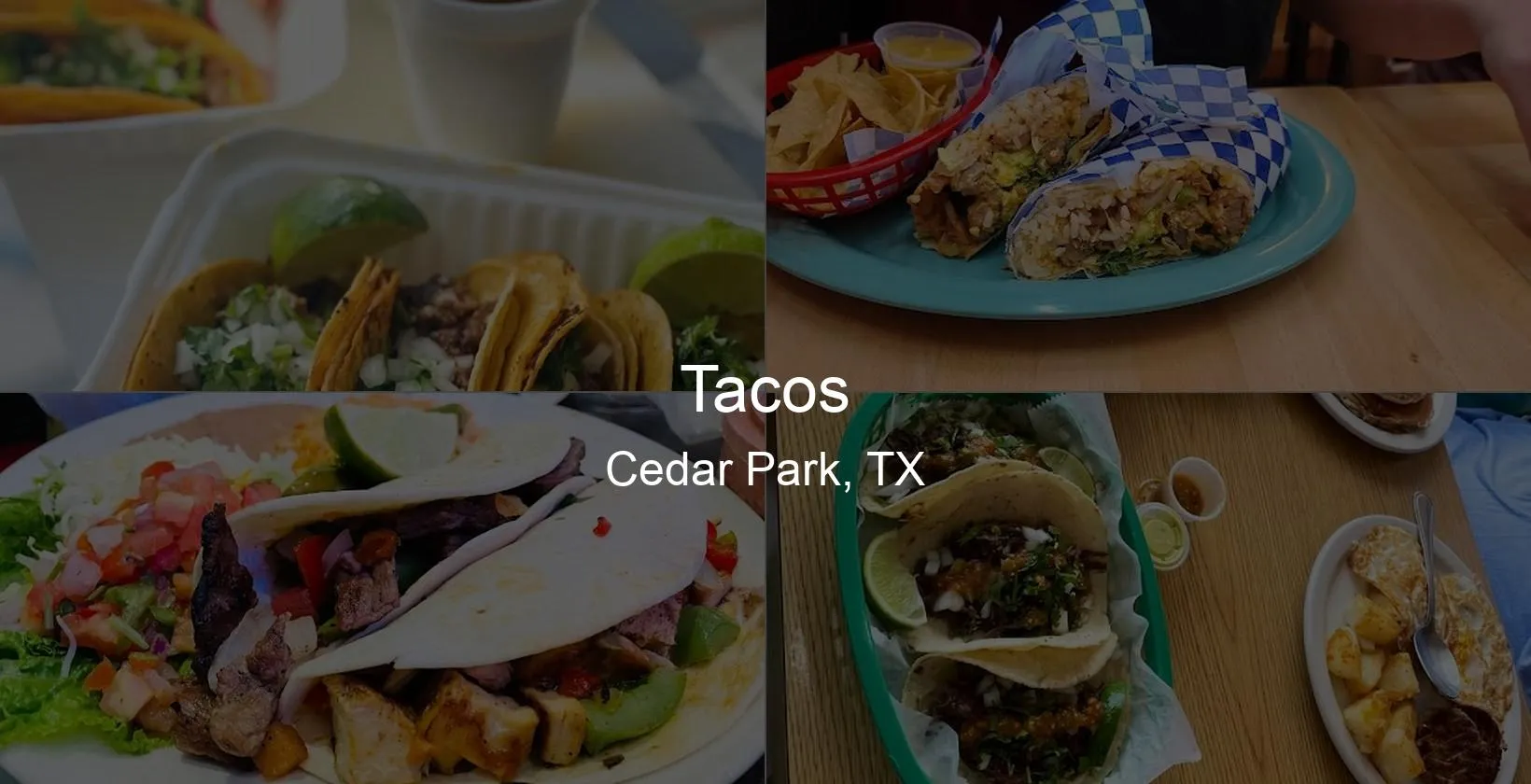 Tacos in Cedar Park, TX Photo