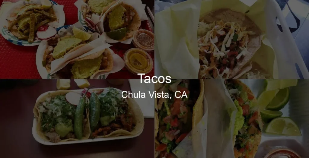 Tacos in Chula Vista, CA Photo