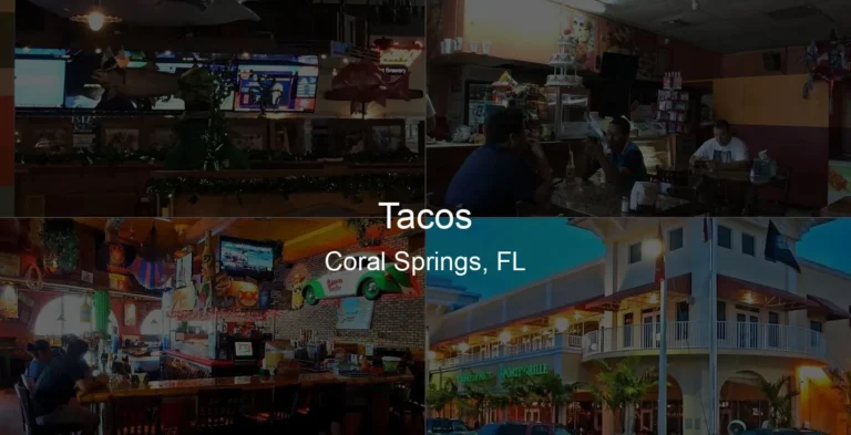 Photo of Tacos in Coral Springs, FL