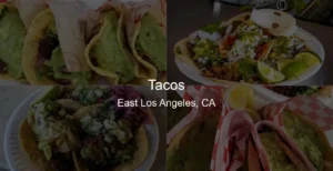 Tacos in East Los Angeles, CA Photo