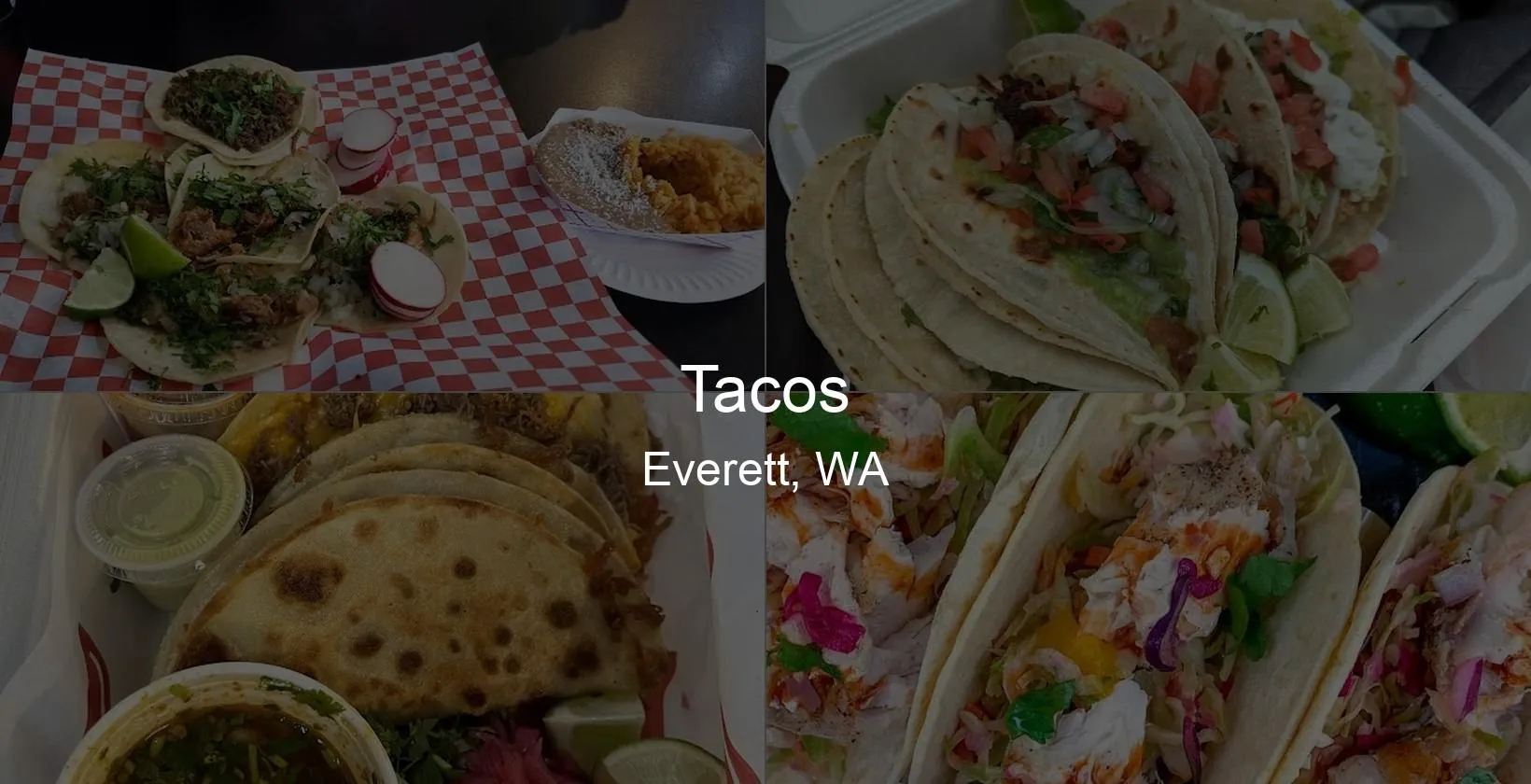 Tacos in Everett, WA Photo