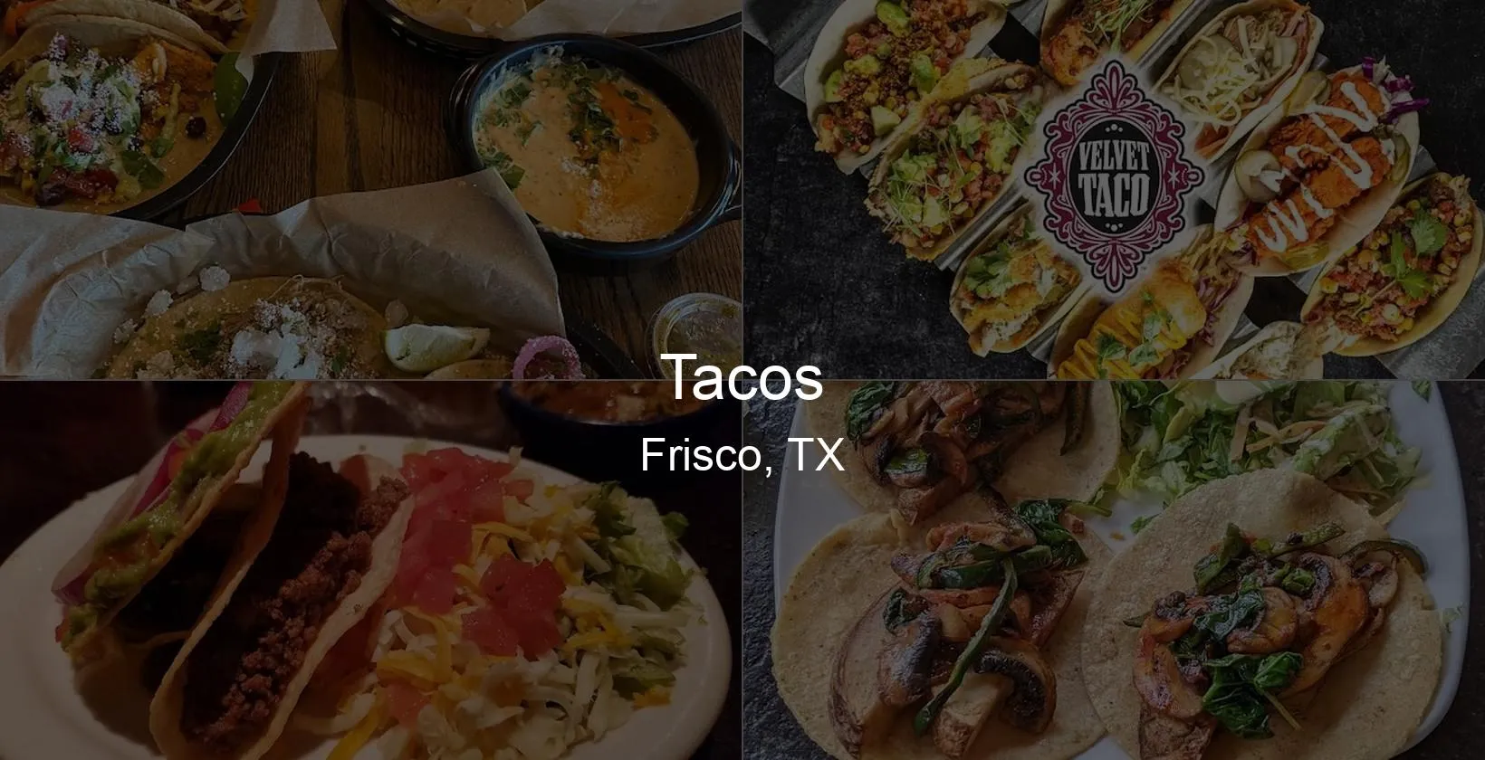 Tacos in Frisco, TX Photo