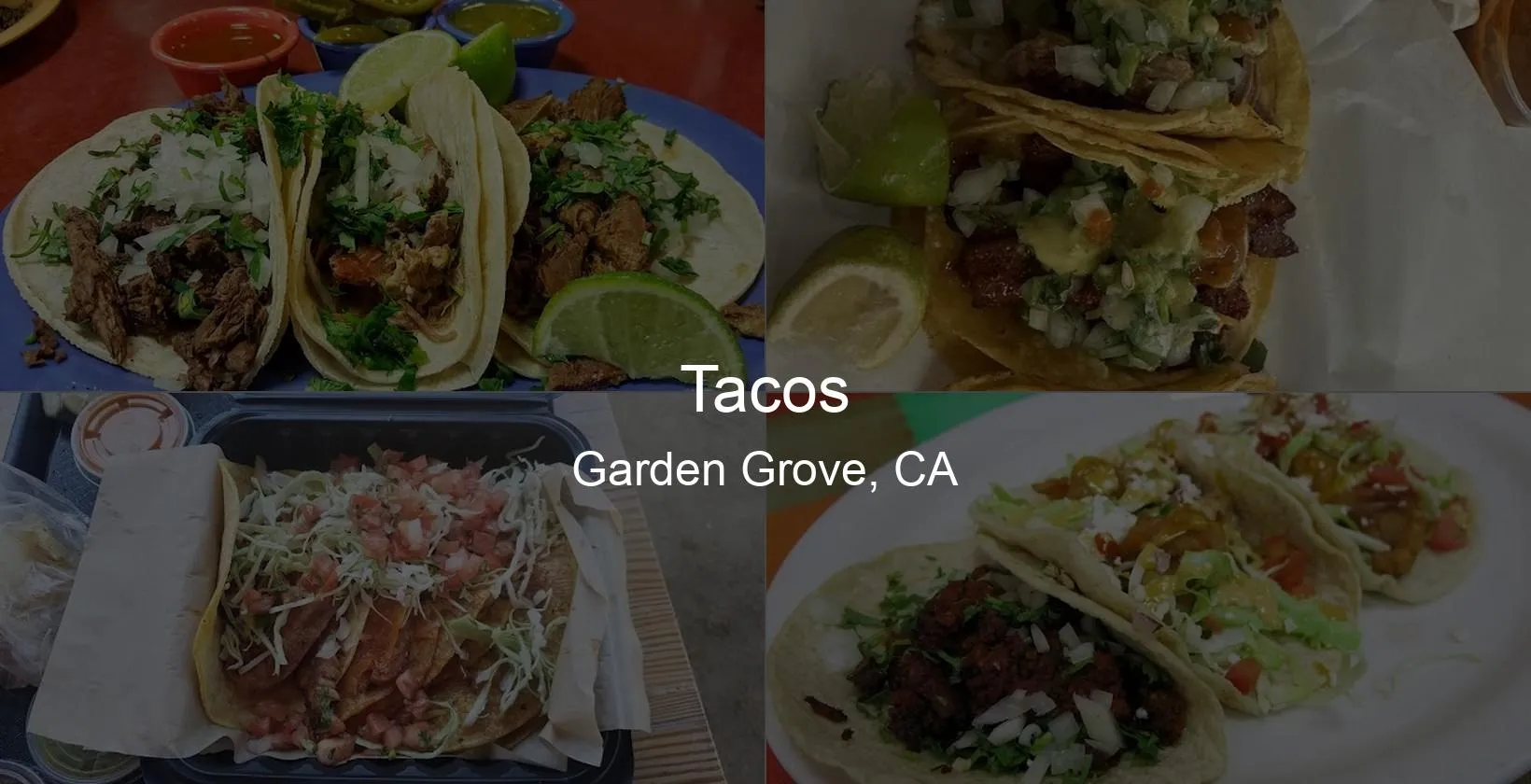 Tacos in Garden Grove, CA Photo