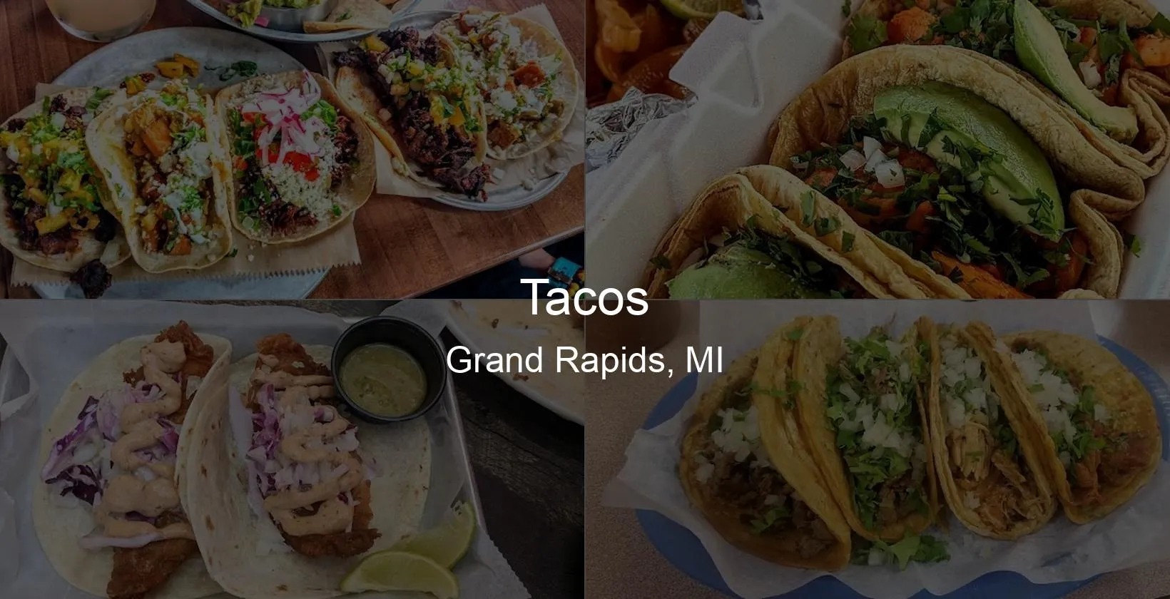 Tacos in Grand Rapids, MI Photo