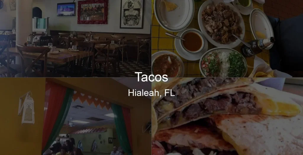Photo of Tacos in Hialeah, FL
