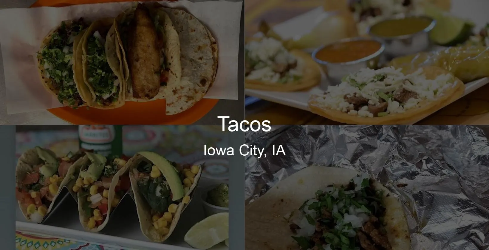 Tacos in Iowa City, IA Photo