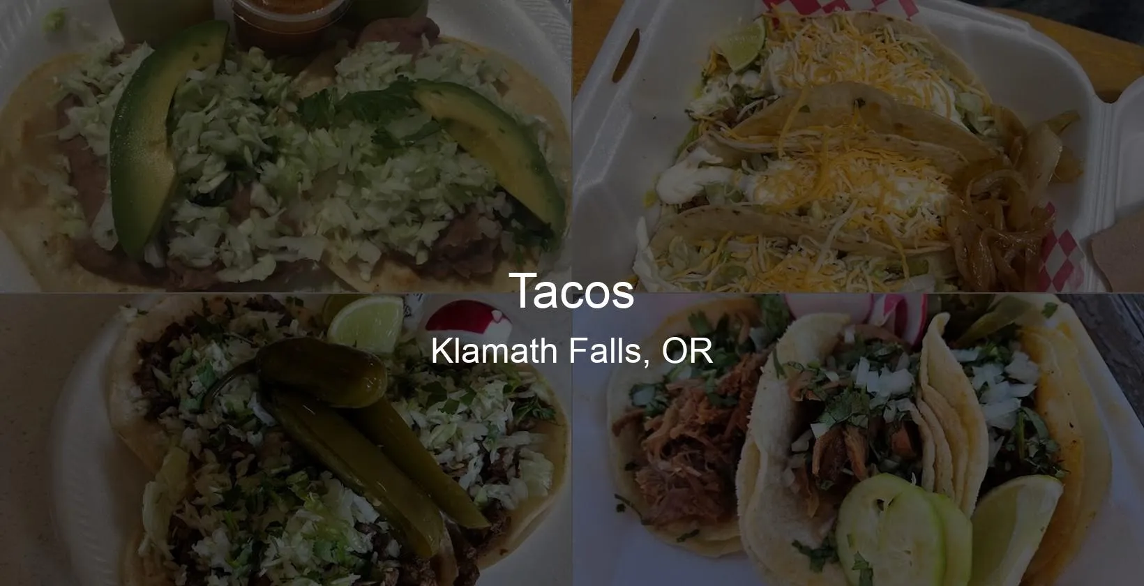 Tacos in Klamath Falls, OR Photo