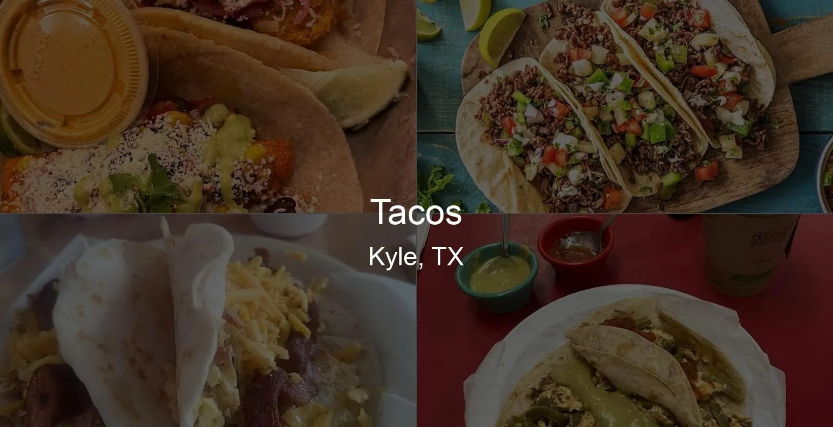 Tacos in Kyle, TX Photo