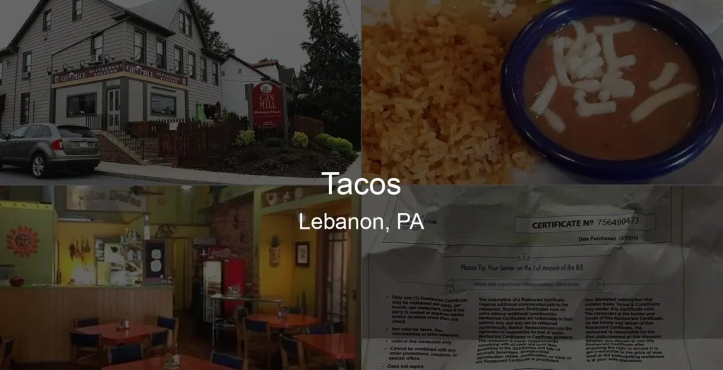 Photo of Tacos in Lebanon, PA