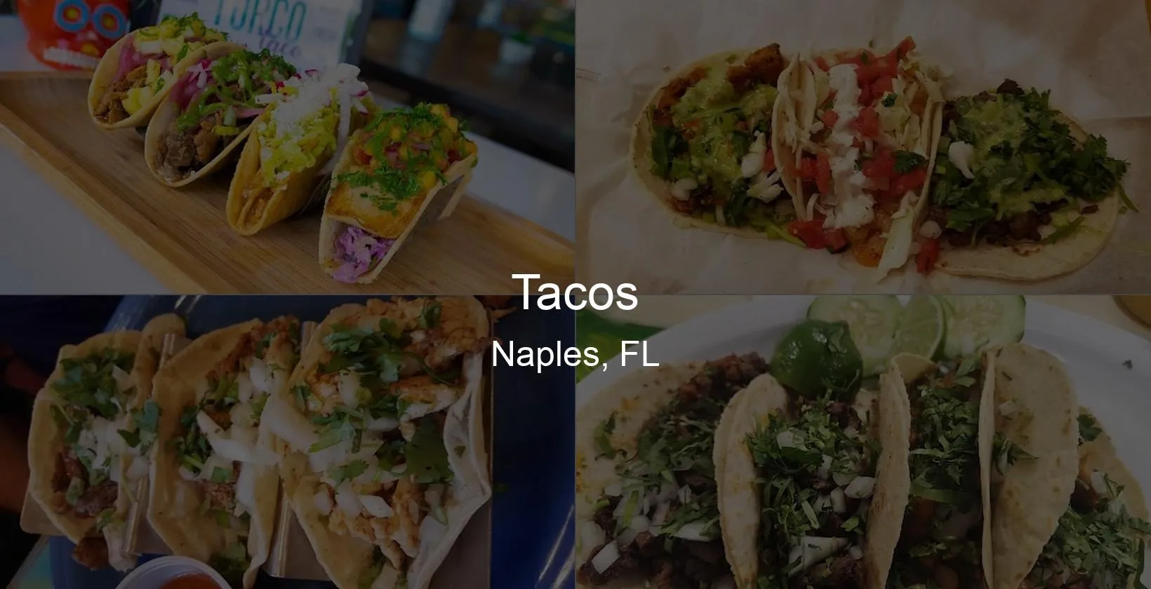 Tacos in Naples, FL Photo