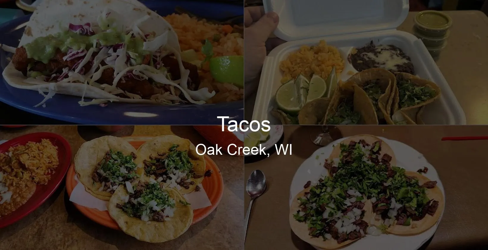 Tacos in Oak Creek, WI Photo