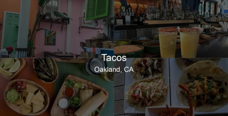 Photo of Tacos in Oakland, CA