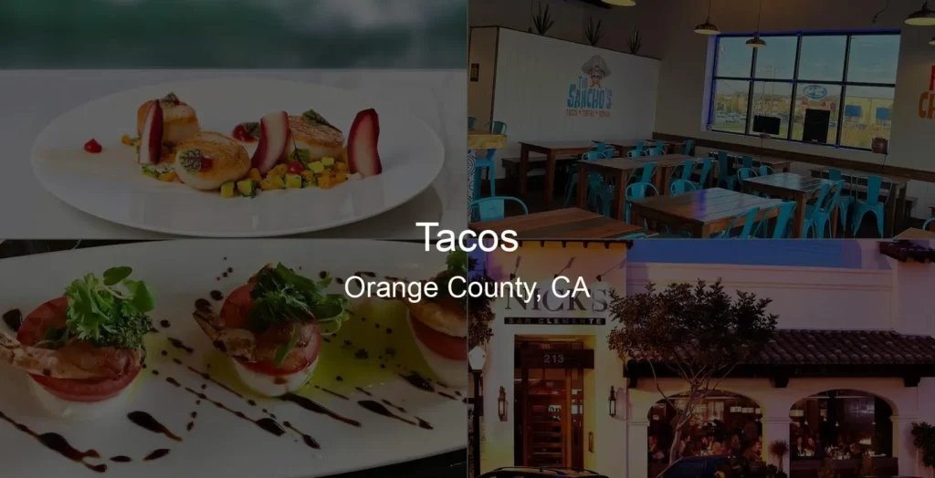 Photo of Tacos in Orange County, CA