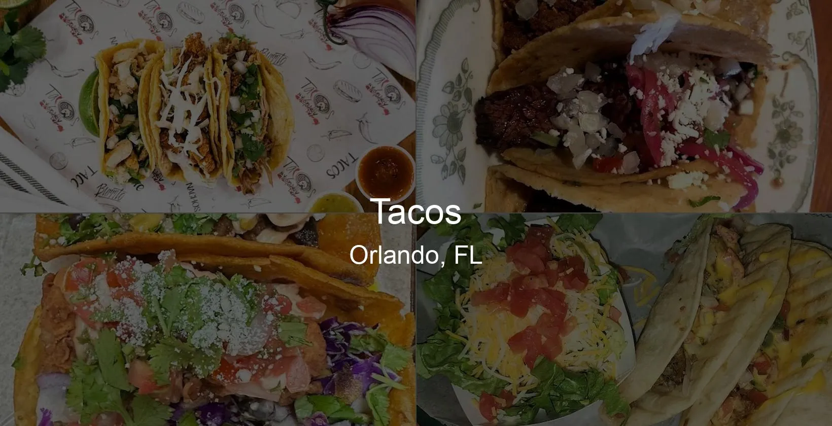 Tacos in Orlando, FL Photo