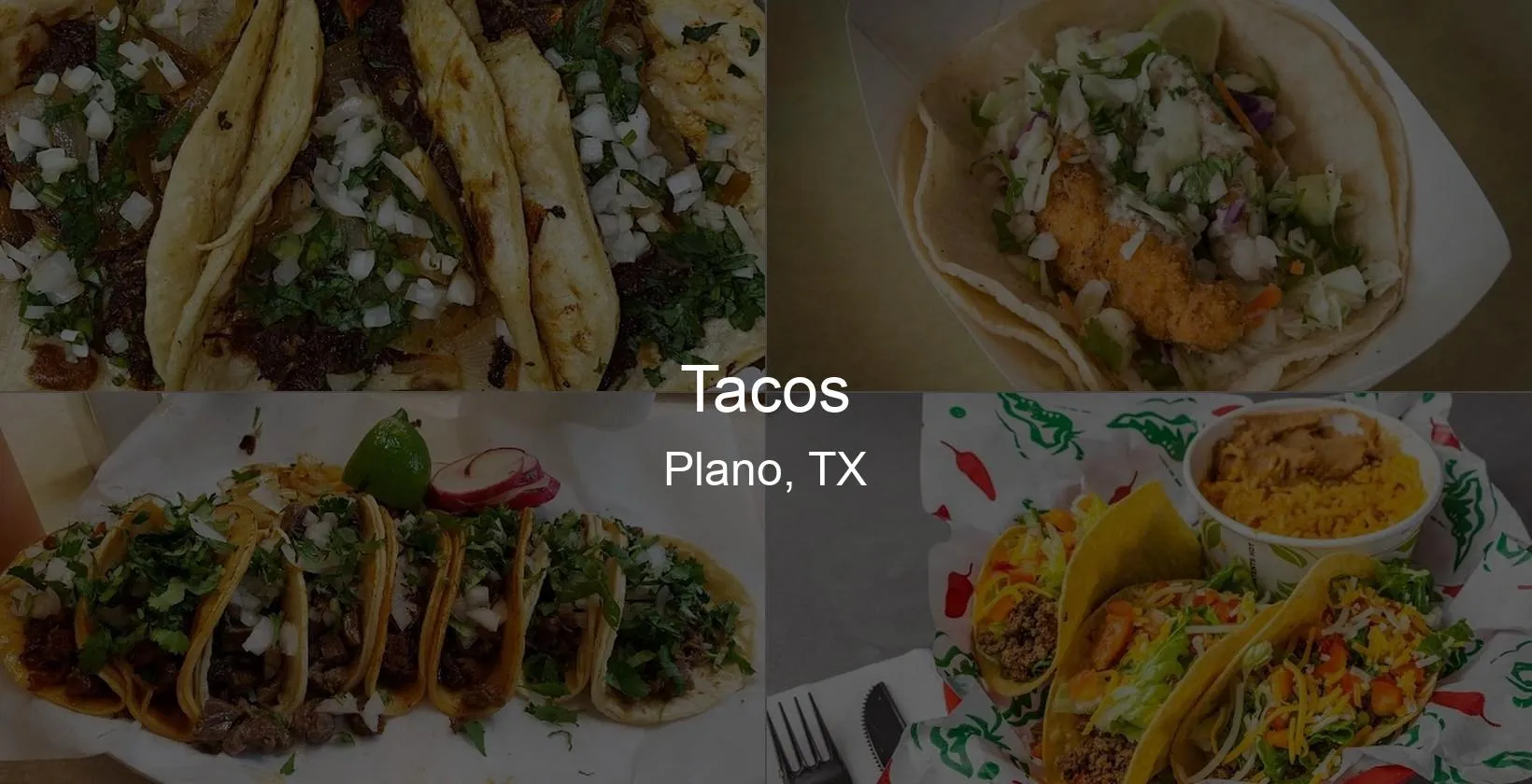 Tacos in Plano, TX Photo