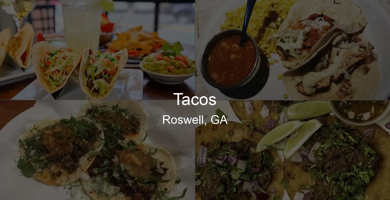 Tacos in Roswell, GA Photo