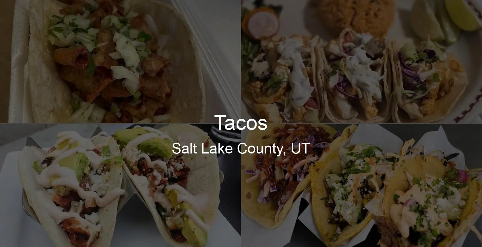 Tacos in Salt Lake County, UT Photo