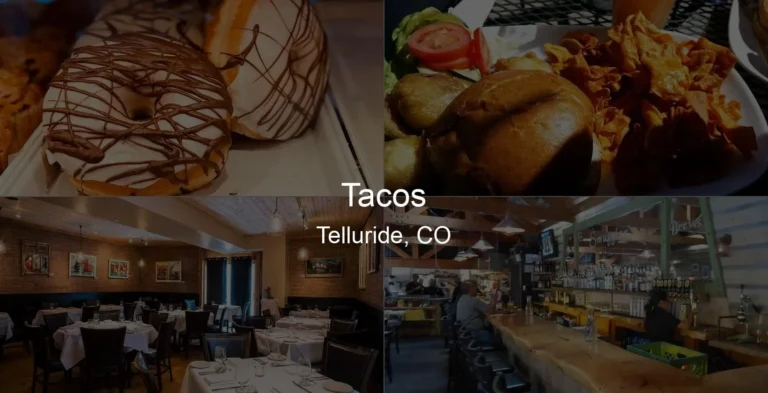 Photo of Tacos in Telluride, CO
