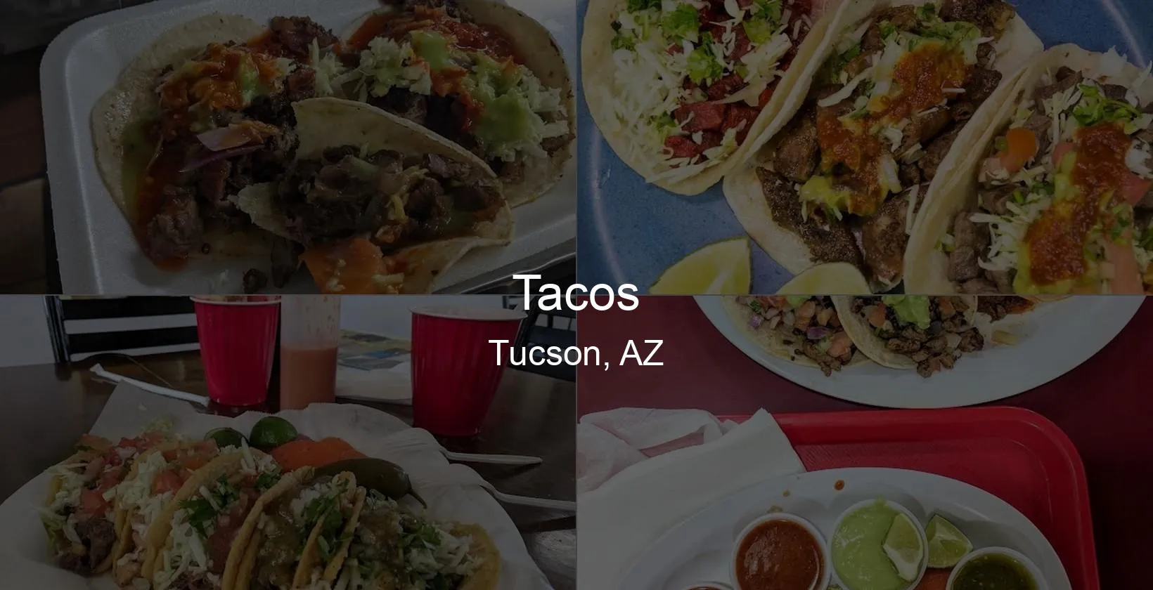 Tacos in Tucson, AZ Photo