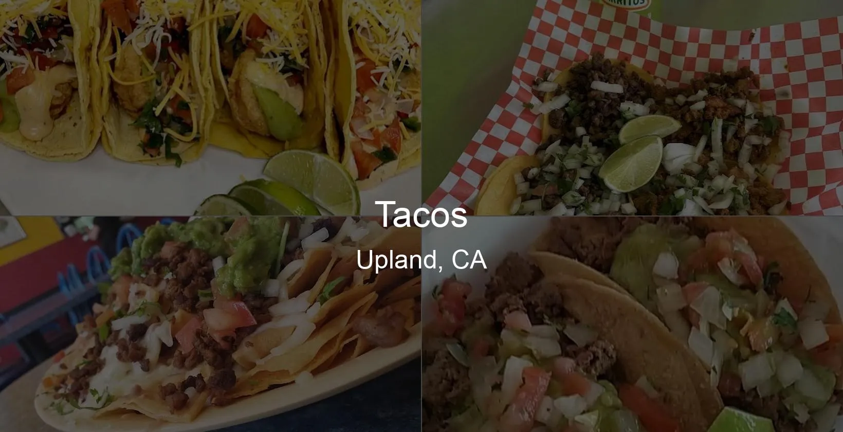 Tacos in Upland, CA Photo