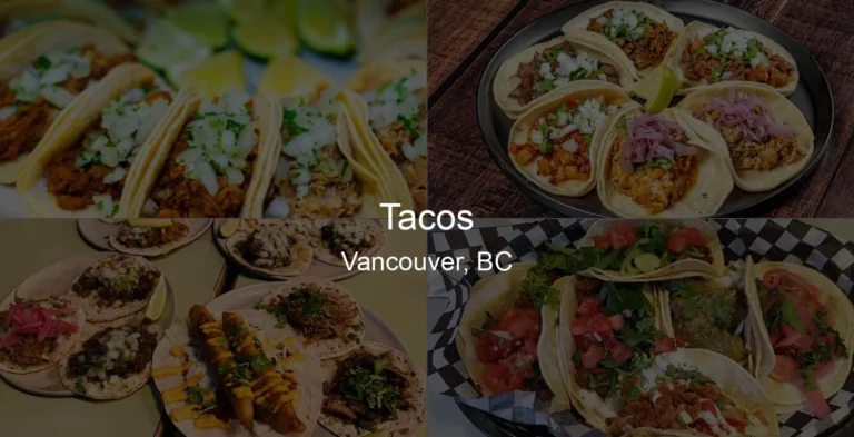 Tacos in Vancouver, BC Photo