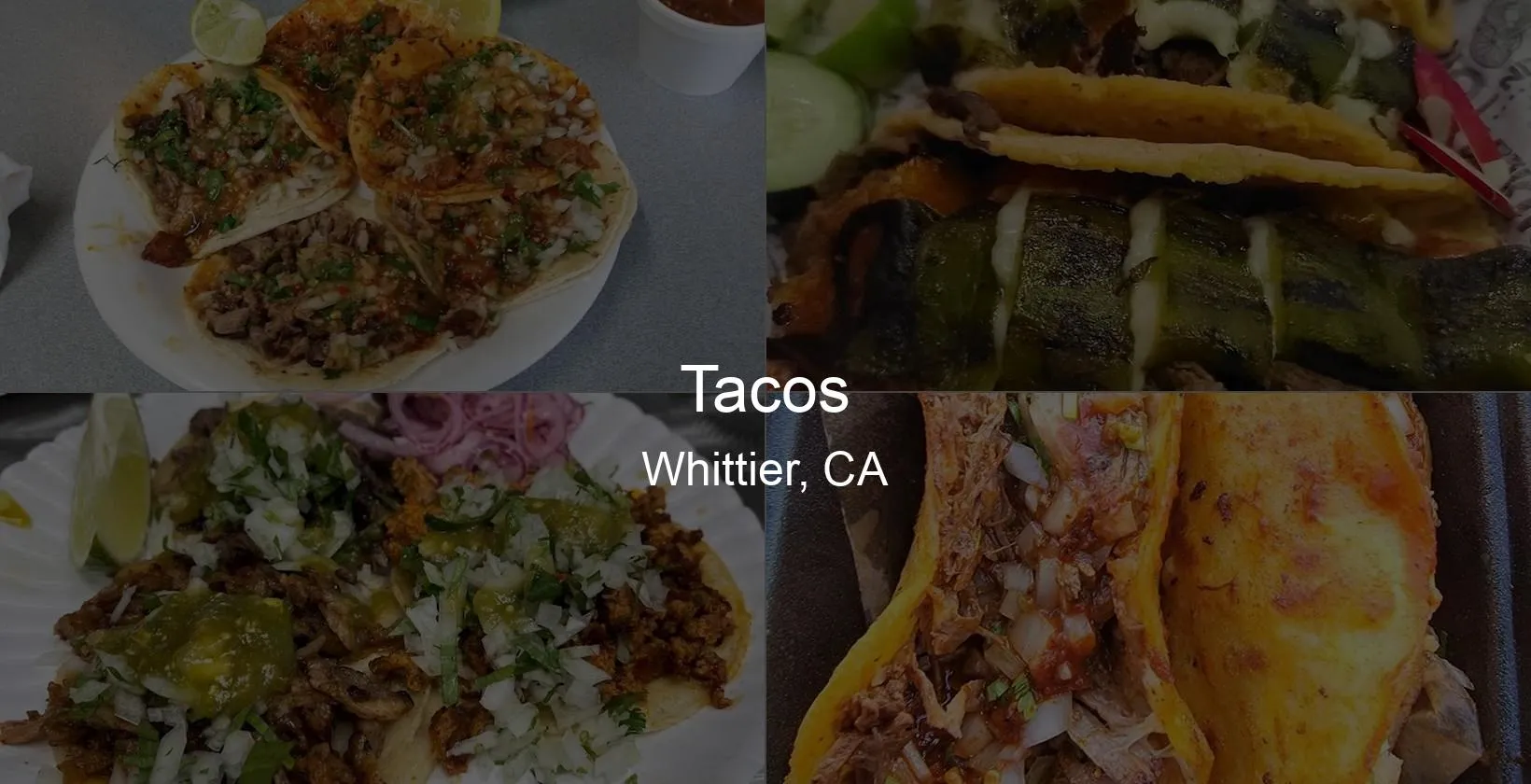 Tacos in Whittier, CA Photo