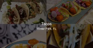 Tacos in Winter Park, FL Photo