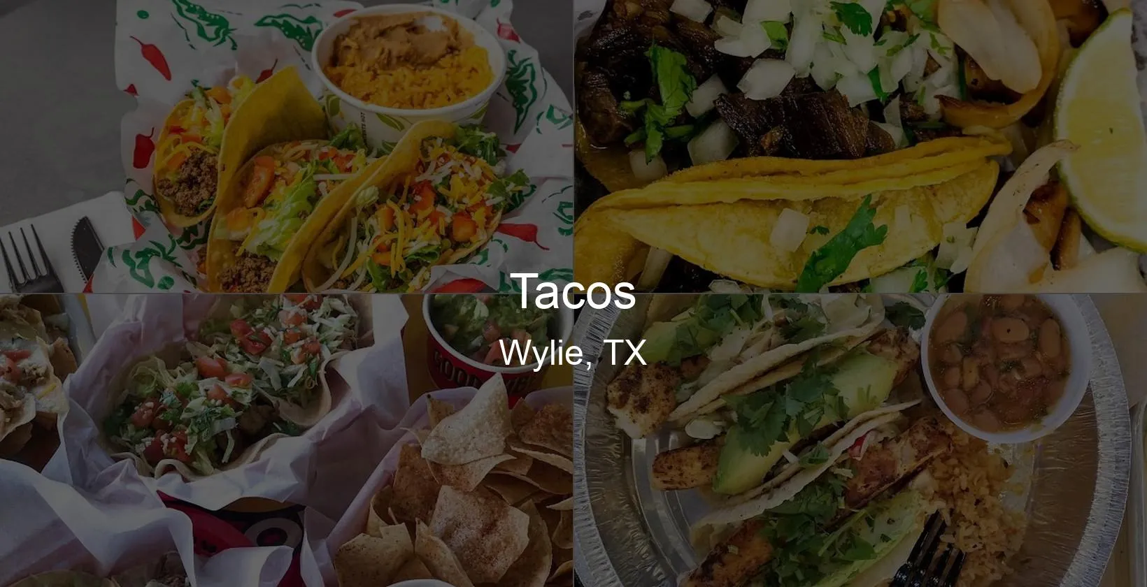 Tacos in Wylie, TX Photo